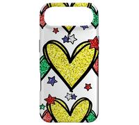 Carcasa para iPhone Air Juneteenth Graphic For Black Women Red Yellow Green Heart