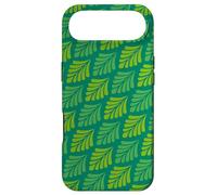 Carcasa para iPhone Air Jungle Green Lime Tropical Leaf Feathery Foliage Pattern