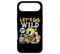 Carcasa para iPhone Air Jungle Safari Let's Get Wild 2nd Birthday Zoo Niño de 2 años