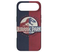 Carcasa para iPhone Air Jurassic Park Jurassic United Badge Blue and Red Design