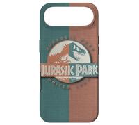 Carcasa para iPhone Air Jurassic Park Jurassic United Badge Orange and Green