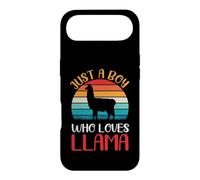 Carcasa para iPhone Air Just A Boy Who Loves Llama