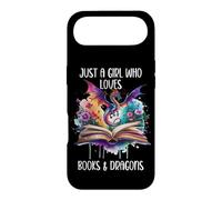 Carcasa para iPhone Air Just a Girl Who Loves Dragons and Books Fantasy Book Dragon