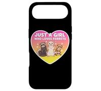 Carcasa para iPhone Air Just A Girl Who Loves Ferrets Cute Owner Pet Lover Womens