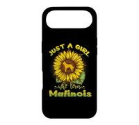 Carcasa para iPhone Air Just A Girl Who Loves Malinois Dog Funny Sunflower Lover