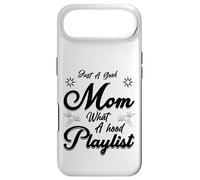 Carcasa para iPhone Air Just A Good Mom What A Hood Lista de reproducción Día de la Madre D