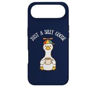 Carcasa para iPhone Air Just A Silly Goose On The Loose Funny Meme Niños Niñas