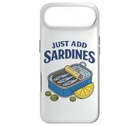 Carcasa para iPhone Air Just Add Sardines Funny Seafood Lover Retro Fish Tin Humor