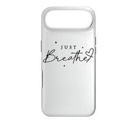 Carcasa para iPhone Air Just Breathe Mindfulness Yoga Alivio de la ansiedad
