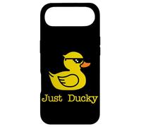 Carcasa para iPhone Air Just Ducky Cool Rubber Yellow Duck Childish Graphic Design