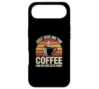 Carcasa para iPhone Air Just Give Me The Coffee and No One Gets Hurt