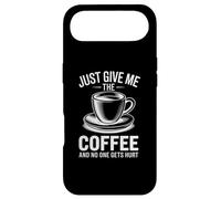 Carcasa para iPhone Air Just Give Me The Coffee and No One Gets Hurt