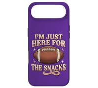 Carcasa para iPhone Air Just Here for The Snacks Fútbol Americano Divertido Mujeres Niños