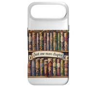 Carcasa para iPhone Air Just One More Chapter Reading Book Lover Book Shelf Bookish