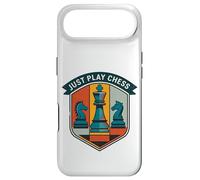 Carcasa para iPhone Air Just Play Chess Retro Juego de Mesa Amantes Jugador de ajedrez