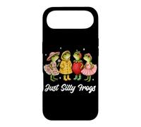 Carcasa para iPhone Air Just Silly Frogs Lindo Cottagecore Floral Spring Animal