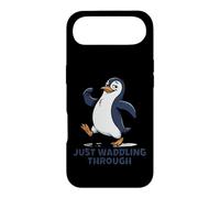 Carcasa para iPhone Air Just Waddling Through Cute Penguin Cartoon
