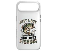 Carcasa para iPhone Air Juventud Pesca Camo Bass Fish Just Boy Who Love Fishing Funny