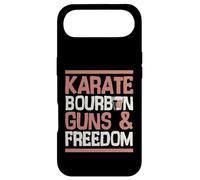 Carcasa para iPhone Air Karate Bourbon Guns and Freedom USA Patriotic Dad American