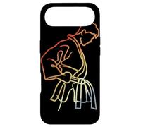 Carcasa para iPhone Air Karate Boy Sketch Vintage Look Shotokan