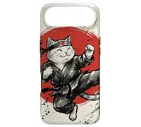 Carcasa para iPhone Air Karate Gato Japonés Artes Marciales Sumi-e Japón Vintage Mamá