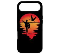 Carcasa para iPhone Air Karate Judo Judoka Taekwondo Ju-Jutsu Kung-Fu Puesta de Sol Karate