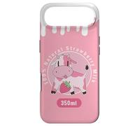 Carcasa para iPhone Air Kawaii Cute Pink Cow, Strawberry Milk Girl
