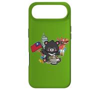 Carcasa para iPhone Air Kawaii Hot Pot Boba Bear Taiwan Flag Travel