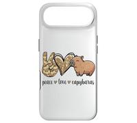 Carcasa para iPhone Air Kawaii Kids Womens Girls Peace Love Meme Lover Capybara