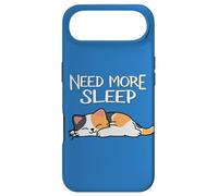 Carcasa para iPhone Air Kawaii Need More Sleep Calico Cat Lover