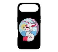 Carcasa para iPhone Air Kawaii Sakura Blossom Yokai Mask Kitsune Nine Tails Lover