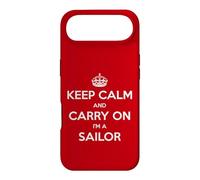Carcasa para iPhone Air Keep Calm and Carry On I'm a Sailor - Divertido