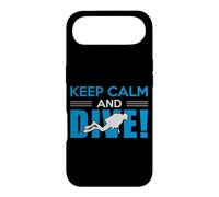 Carcasa para iPhone Air Keep Calm and Dive Scuba Funny Diver Diving