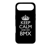 Carcasa para iPhone Air Keep Calm and Do BMX/Funny BMX Rider Classic Dichos