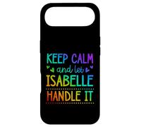 Carcasa para iPhone Air Keep Calm and Let Isabelle Handle It Chill Nombre