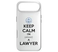 Carcasa para iPhone Air Keep Calm I'm Casi un Abogado | Examen de Barra de Estudiantes de Derecho Divertido