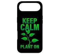 Carcasa para iPhone Air Keep Calm Plant On Jardinería Plantas de Interior Botánica