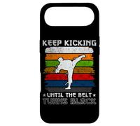 Carcasa para iPhone Air Keep Kicking Until The Belt Turns Black Tang Soo Do