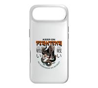 Carcasa para iPhone Air Keep On Fighting (Declaración de Luchador) (gráfico de águila)