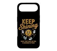 Carcasa para iPhone Air Keep Shining Retro Sunshine Positivo Motivacional