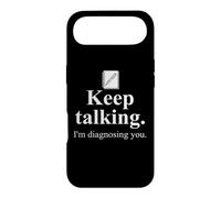 Carcasa para iPhone Air Keep Talking I'm Diagnosing You Notebook Therapist Coworkers