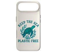 Carcasa para iPhone Air Keep The Sea Tortuga Marina Libre de plástico Eco Ocean Earth Day