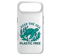 Carcasa para iPhone Air Keep The Sea - Tortuga Marina sin plástico, Día ecológico de la Tierra