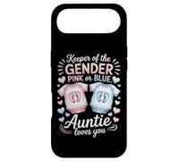 Carcasa para iPhone Air Keeper of The Gender Auntie Loves You Baby Anuncio Tía