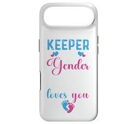Carcasa para iPhone Air Keeper of The Gender Auntie Loves You | Fiesta de revelación de género