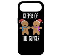 Carcasa para iPhone Air Keeper of The Gender Revela Baby Shower Gingerbread Xmas