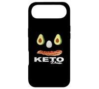 Carcasa para iPhone Air Keto Dude Fresco Divertido Dieta cetogénica Ingredientes y Vibraciones