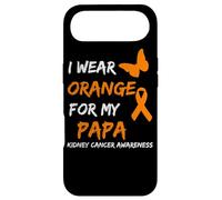 Carcasa para iPhone Air Kidney Cancer I Wear Orange For My Papa Ribbon
