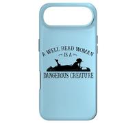 Carcasa para iPhone Air Kids Girls Reading A Well Read Woman Is A Dangerous Creature