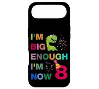 Carcasa para iPhone Air Kids I'm Big Enough I'm 8 Now, Happy Birthday 8 Years Old